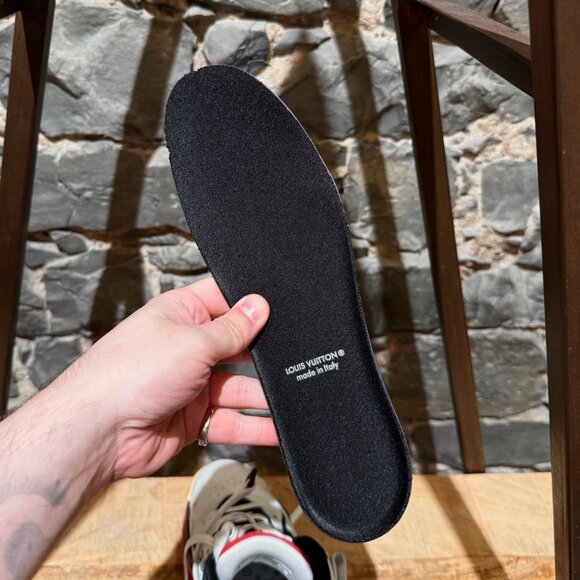 Louis Vuitton FW22 White Red Trainer 2 Basketball Sneakers - Picture 11 of 13